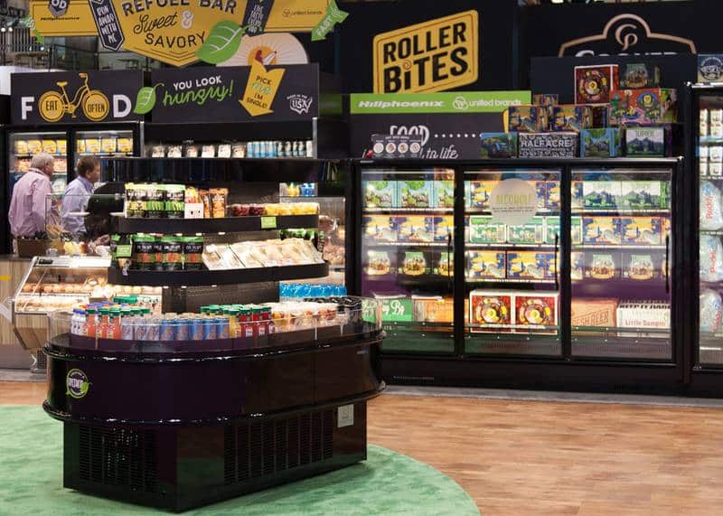 HVI-4-406R and HVI-4-408R Multi-Deck Self-Service Refrigerated